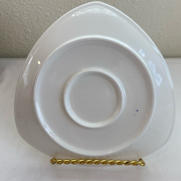 (6) Vintage triangle plates - Picture 2 of 5